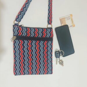 Mobile Sling Bag - 3 Zipper pockets